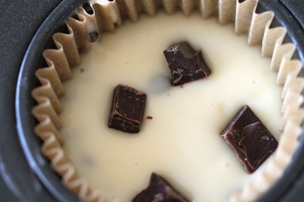 Decorate with chocolates on top.