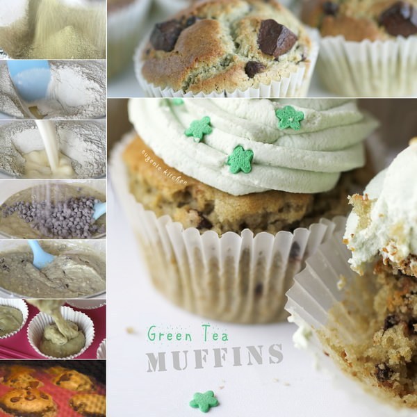 Green Tea Muffins Recipe