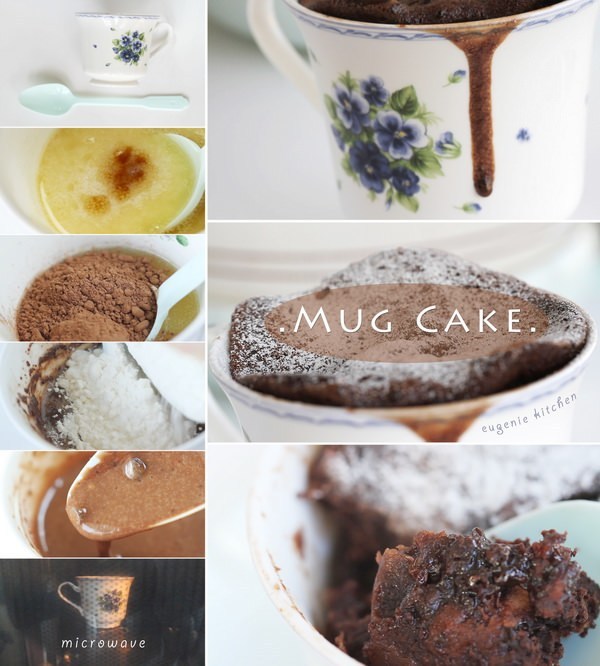 Cake In Mug - Mug Chocolate Cake, 5-Minute Microwave Recipe