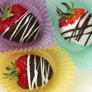 Chocolate Covered Strawberries for Party