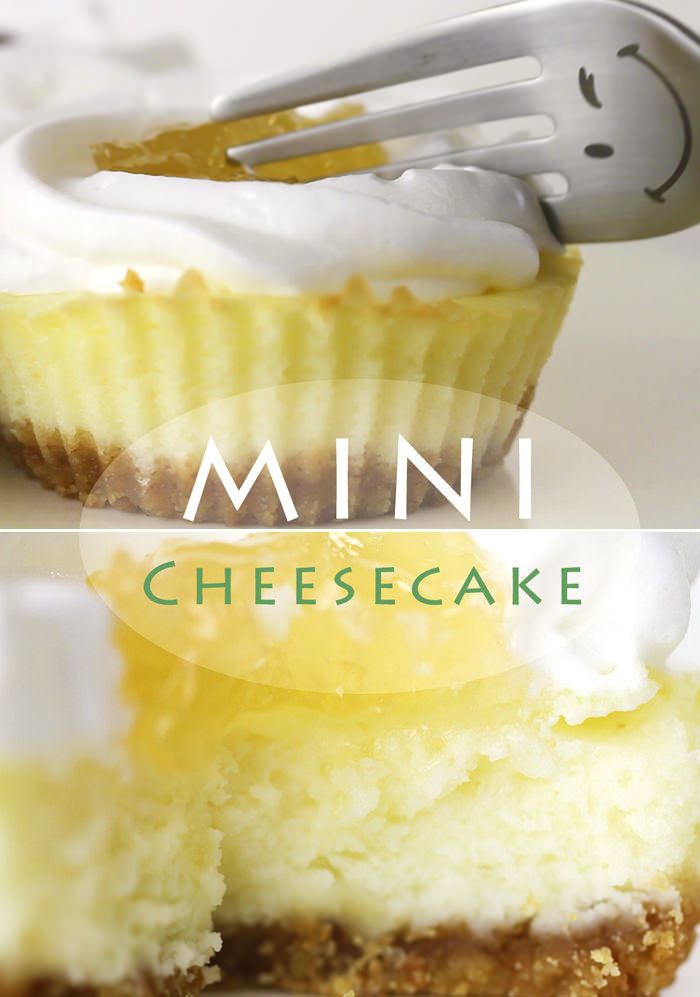 Easy Mini Cheesecake Recipe - Cupcake Size