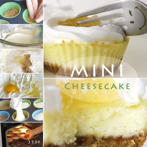 How to Make Cheesecake - Cupcake Size Recipe
