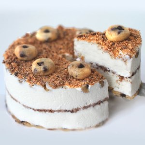 Chocolate Chip Cookie Dough Ice Cream Cake