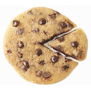 1-Minute Microwave Chocolate Chip Cookie