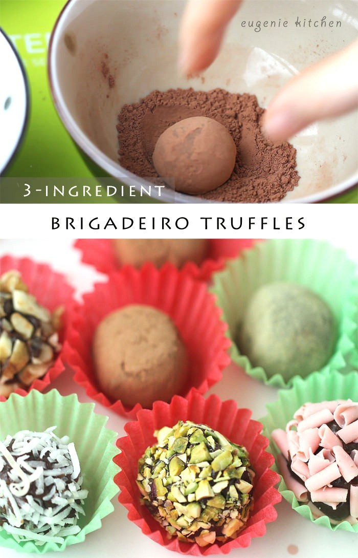 3-Ingredient Truffle Chocolate Recipe - Brigadeiro