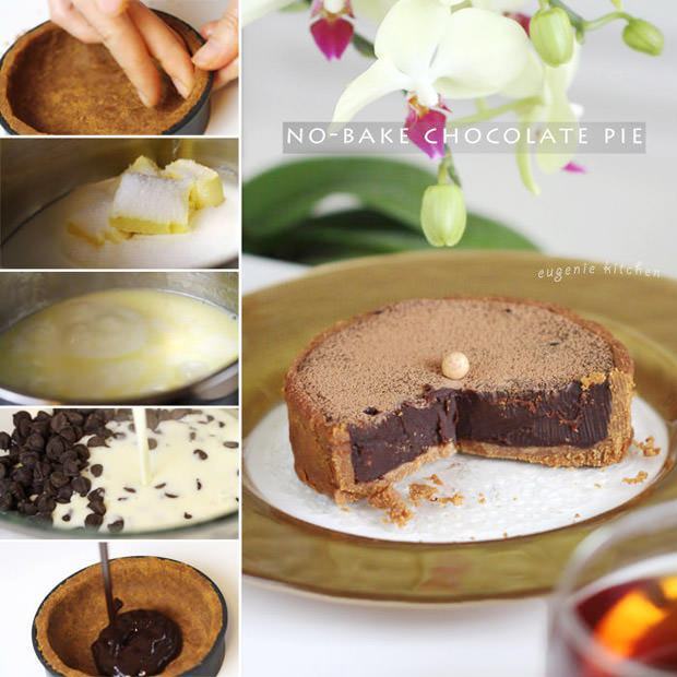 No Bake Chocolate Tart Recipe
