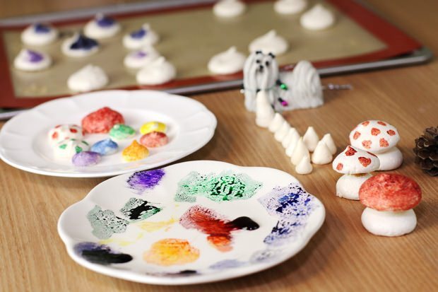 Christmas Rainbow Mille Crepe Cake - Eugenie Kitchen