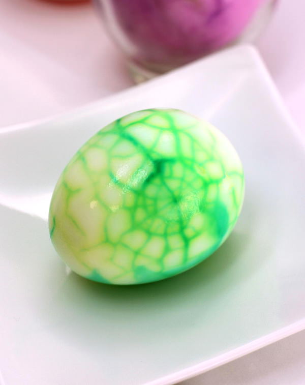 Easter marble eggs