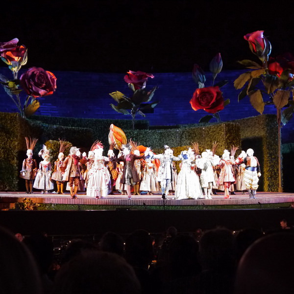 Get the best seat ticket, enjoy an Italian opera in this most celebrated out-door theater! One of my favorite summer music festivals in Europe Il barbiere di siviglia, Arena Verona, 2011 <3