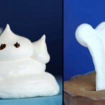 Halloween Meringue - Ghosts & Bones