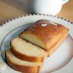 French Almond Pound Cake - Quatre-quarts