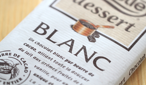 White chocolate: Some people love it, some people leave it.