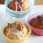 Walnut caramel muffins