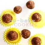 No-bake chocolate peanut butter oatmeal cookies and balls