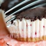 No Bake Cherry Cheesecake Cupcakes with Chocolate Recipe