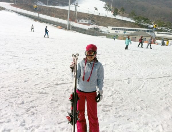 Skiing, my favorite sport.