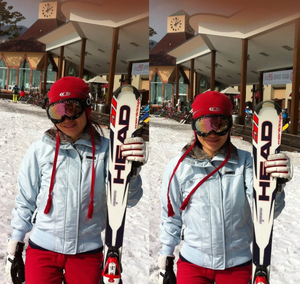 Now I ski for fun, actually I don't have time for seasonal Interski school these days. But I used to be a serious skier, a tad too serious probably.