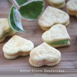 Valentine Buttercream Sandwich Cookies