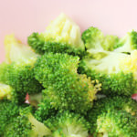 Blanched broccoli