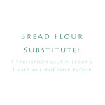 How to make Bread Flour substitute