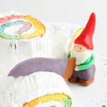 Christmas Cake Decoration Idea - Dwarf at Log Cake / Buche de Noel